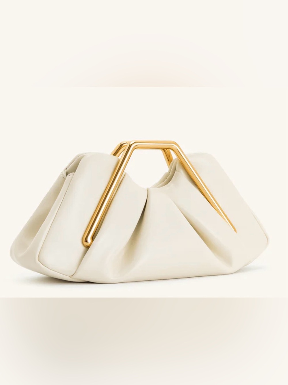 ✨ NWT Chic Deco-Inspired Vegan Leather Crossbody Clutch ✨